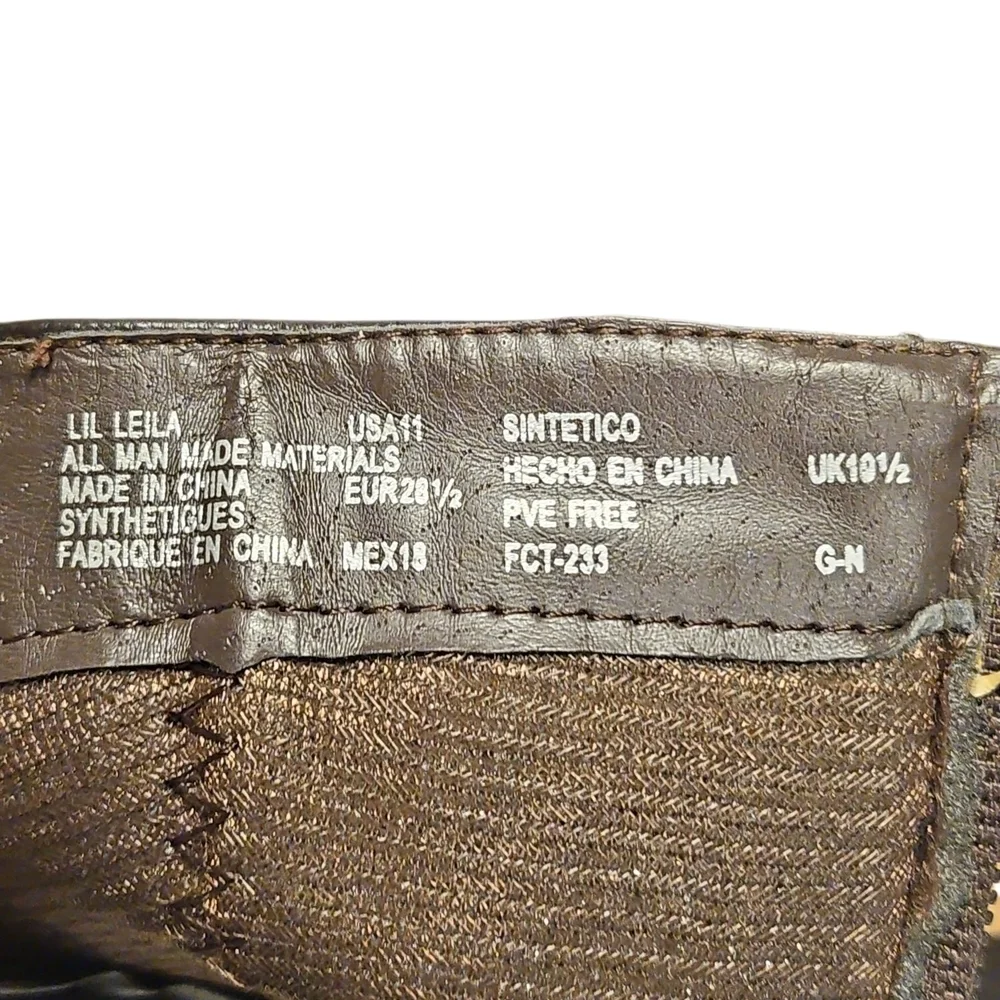 Michael Kors Brown Boots w/Gold Accents
